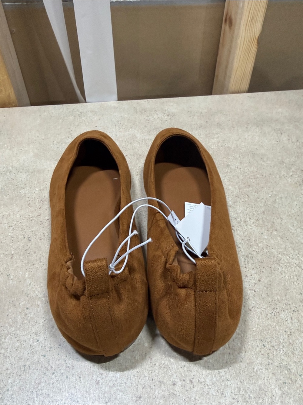 Gap Vegan Suede Ballet Flats Women's Size 9 - Picture 4 of 5